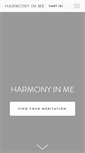 Mobile Screenshot of harmonyinme.com